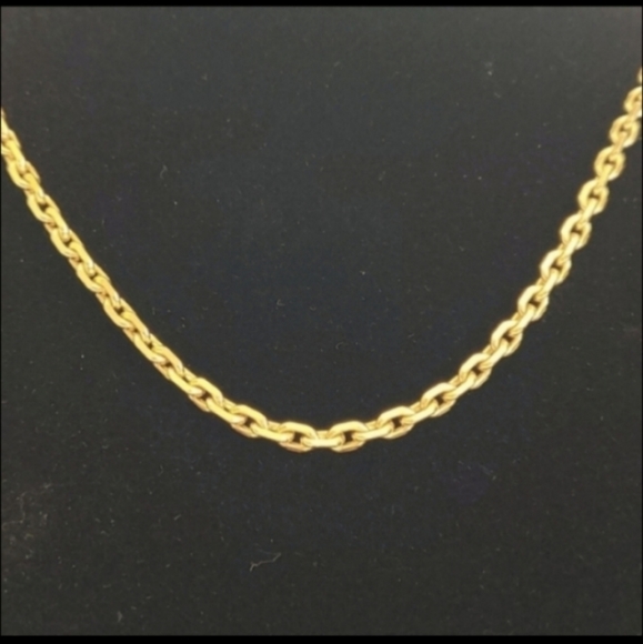 Mariner Link Gold Chain Necklace - Picture 2 of 3